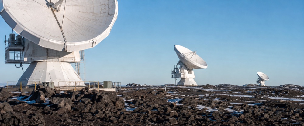 A radio telescope array